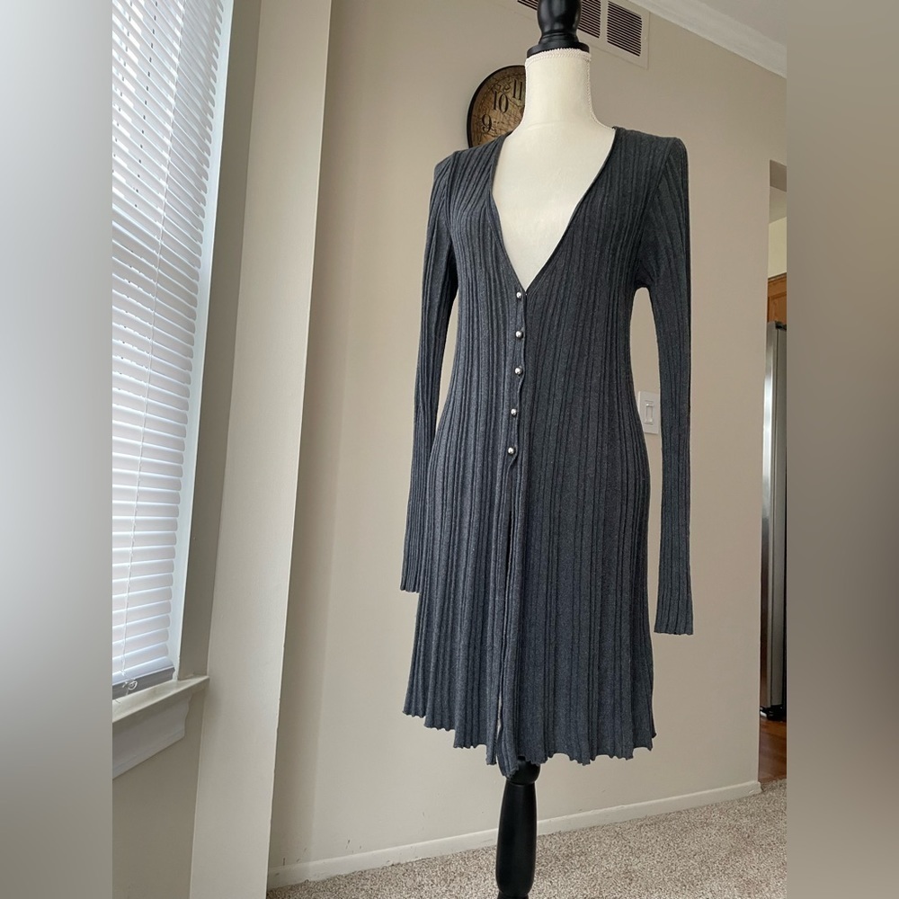 Kerisma Women Open Cardigan In Grey Color